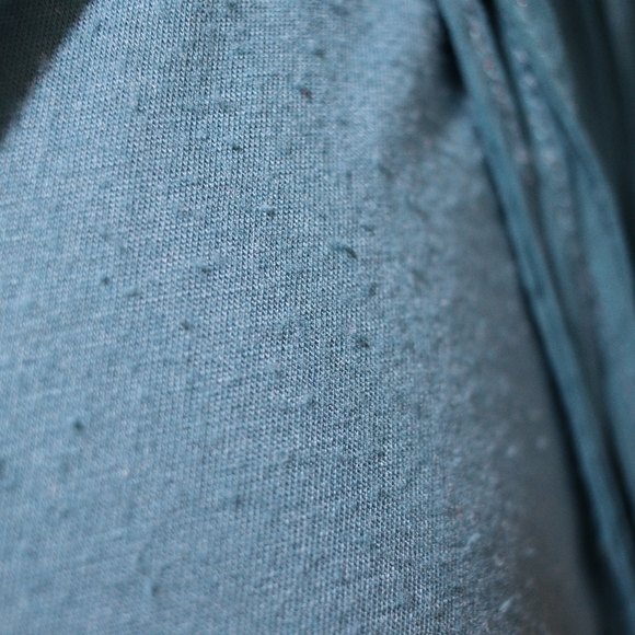 Milla Blue Fringe Swing Top Mixed Media Boho Festival Hippie Western Medium - Picture 9 of 12